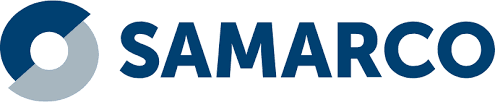 Logo Samarco - Empresa que utiliza EasyTool para gestão de ferramentaria e almoxarifado industrial